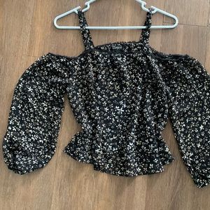 Express Cold Shoulder Top